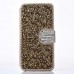 iPhone 6 6s Plus 5.5 -Bling Bling Rhinestone PU Flip Stand Phone Protective Cover Case with Magnet Clip - Gold